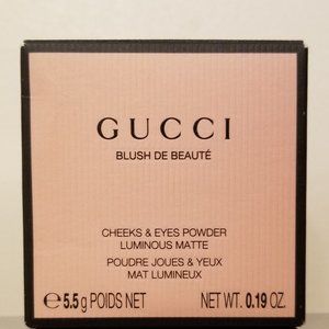 Gucci Cheek & Eyes Powder, Radiant Pink 03, luminous matte